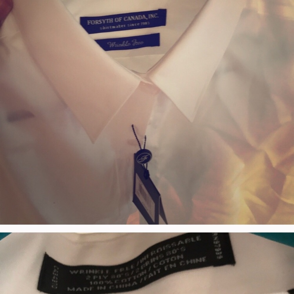 Women medium  wrinkle free dress shirt M